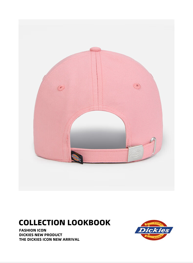 Dickies American Style Pure Cotton Baseball Cap Unisex Soft Top Duckbill Hat New Outdoor Sunshade Sun Protection Hat Gray Blue 14