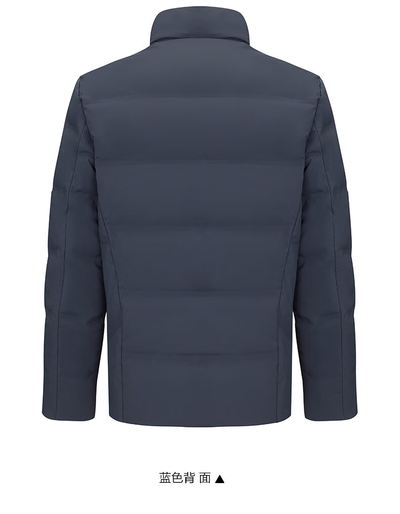 【商场同款】百斯盾羽绒服男2022秋冬新款舒适保暖经典立领易穿搭羽绒