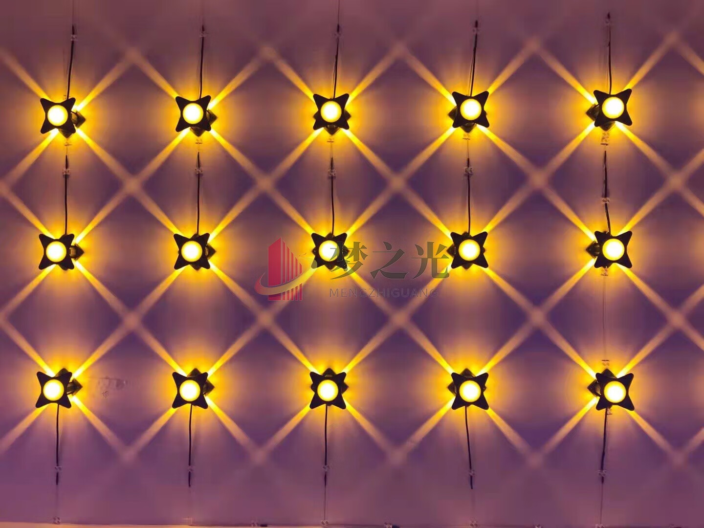 2022新款户外十字壁灯led室外防水七彩十字星光灯ktv点光源星星灯射灯