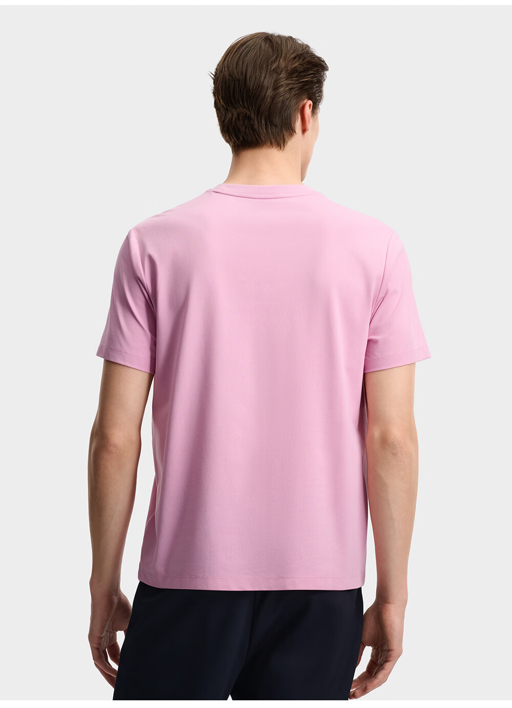 FILA Official Men's Knitted Short Sleeve Shirt 2026 Summer New Casual Cool Comfortable Dry Embroidered T-Shirt 16