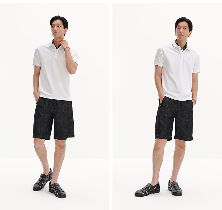 Semir Mall Same Style | Men's Summer 2026 Cooling Breathable Short Sleeve Polo Shirt Commuter Top 101326115102 18