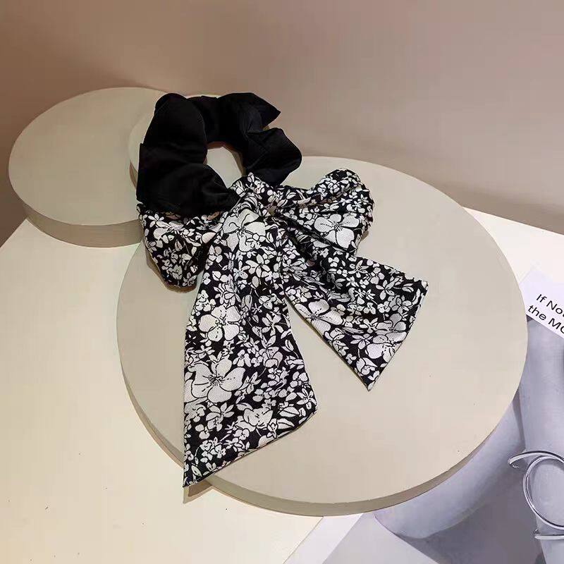 Idair Ribbon Hair Tie Simple Elegant Bow Hairband Girls Ponytail Holder Birthday Gift 5