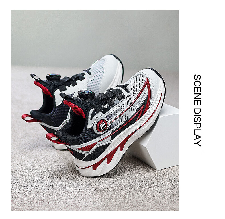 7-PE Boys' Shoes 2026 Spring New Youth Soft Sole Running Shoes Large Kids Waterproof Leather Sports Shoes 14