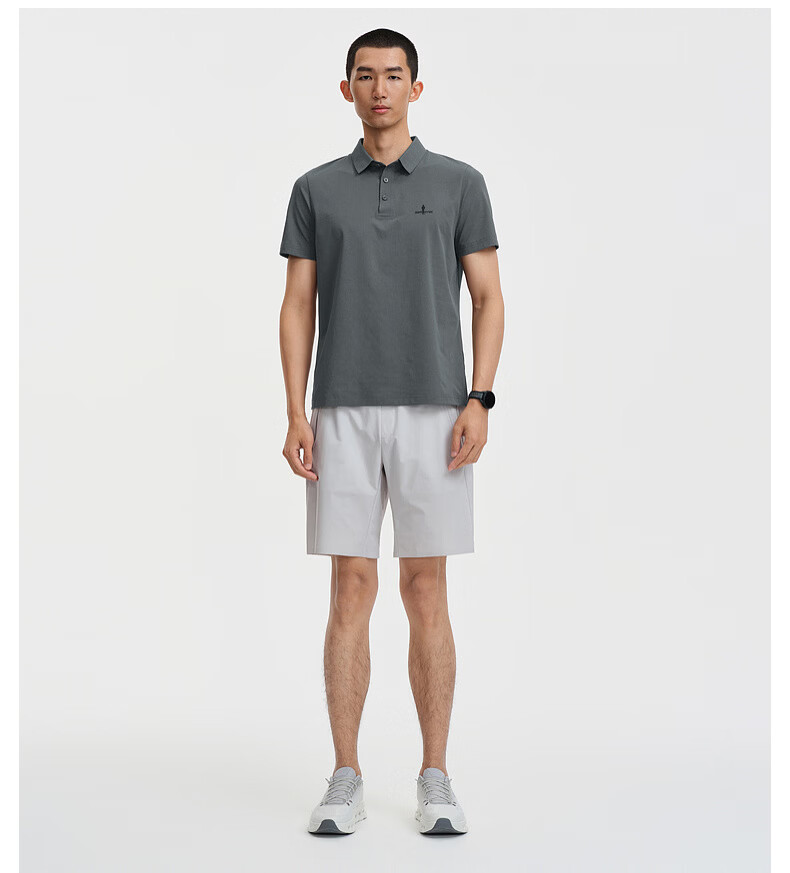 Biyinlefen Extreme Sun Protection T 2026 Spring Summer New Men's Casual Commuter Sweat-Resistant Sun Protection Short Sleeve Polo Shirt 18