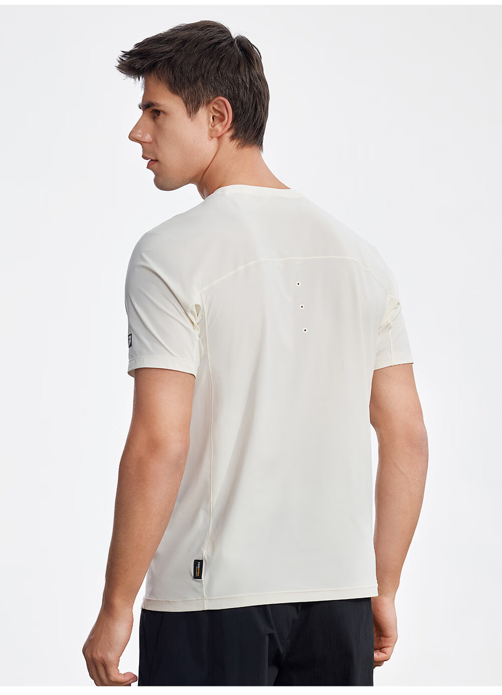 FILA Official Men's Knitted Short Sleeve Shirt 2026 Summer New Outdoor Sports Simple Basic Versatile T-Shirt 14