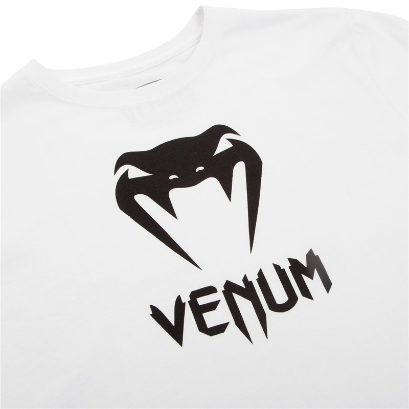 venum毒液classictshirt经典logo综合格斗纯棉t恤白色m