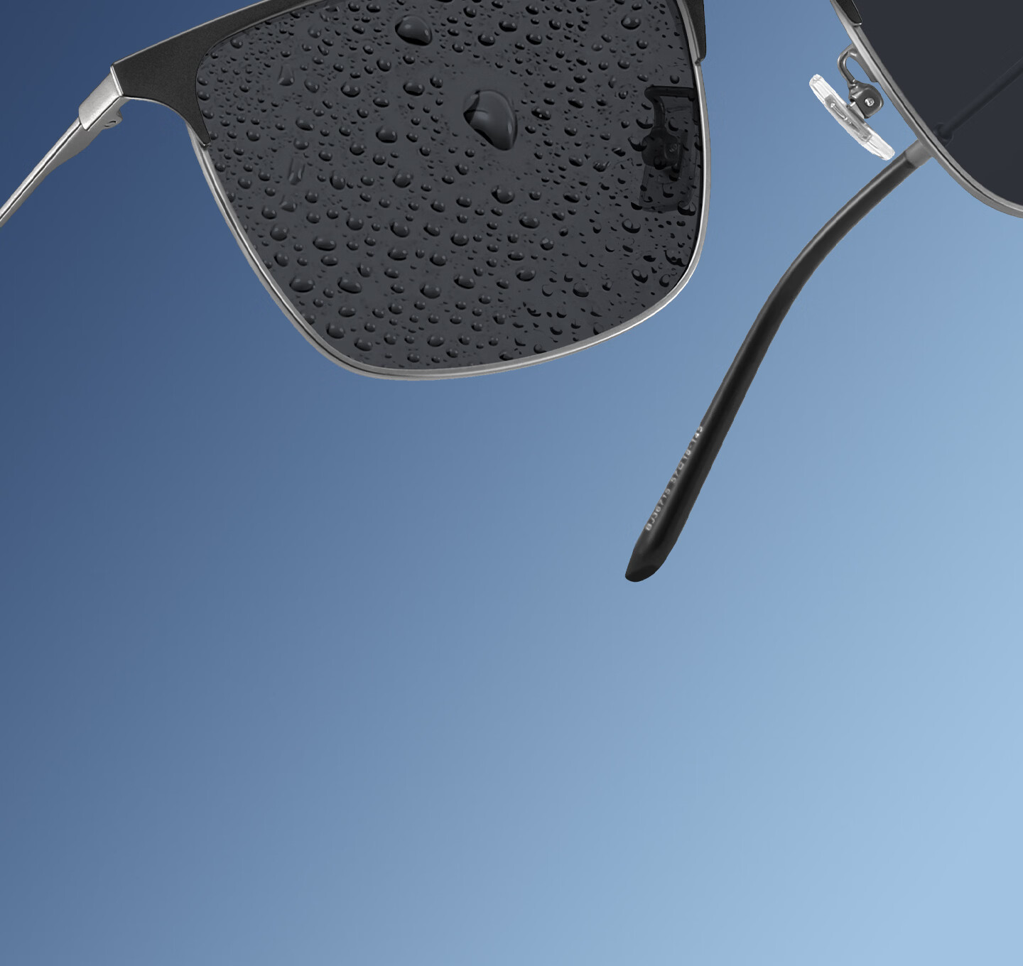 CAPONI Polarized Men's Brow Frame Photochromic Sunglasses Day and Night Driving UV Protection Anti-Glare Fishing Sunglasses 26