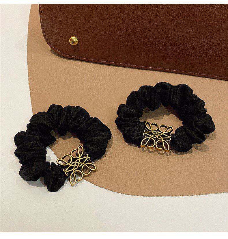 Yidai'er High Elasticity Simple Hair Tie Scrunchie for Women 2026 New French Style Premium Hair Accessory 9