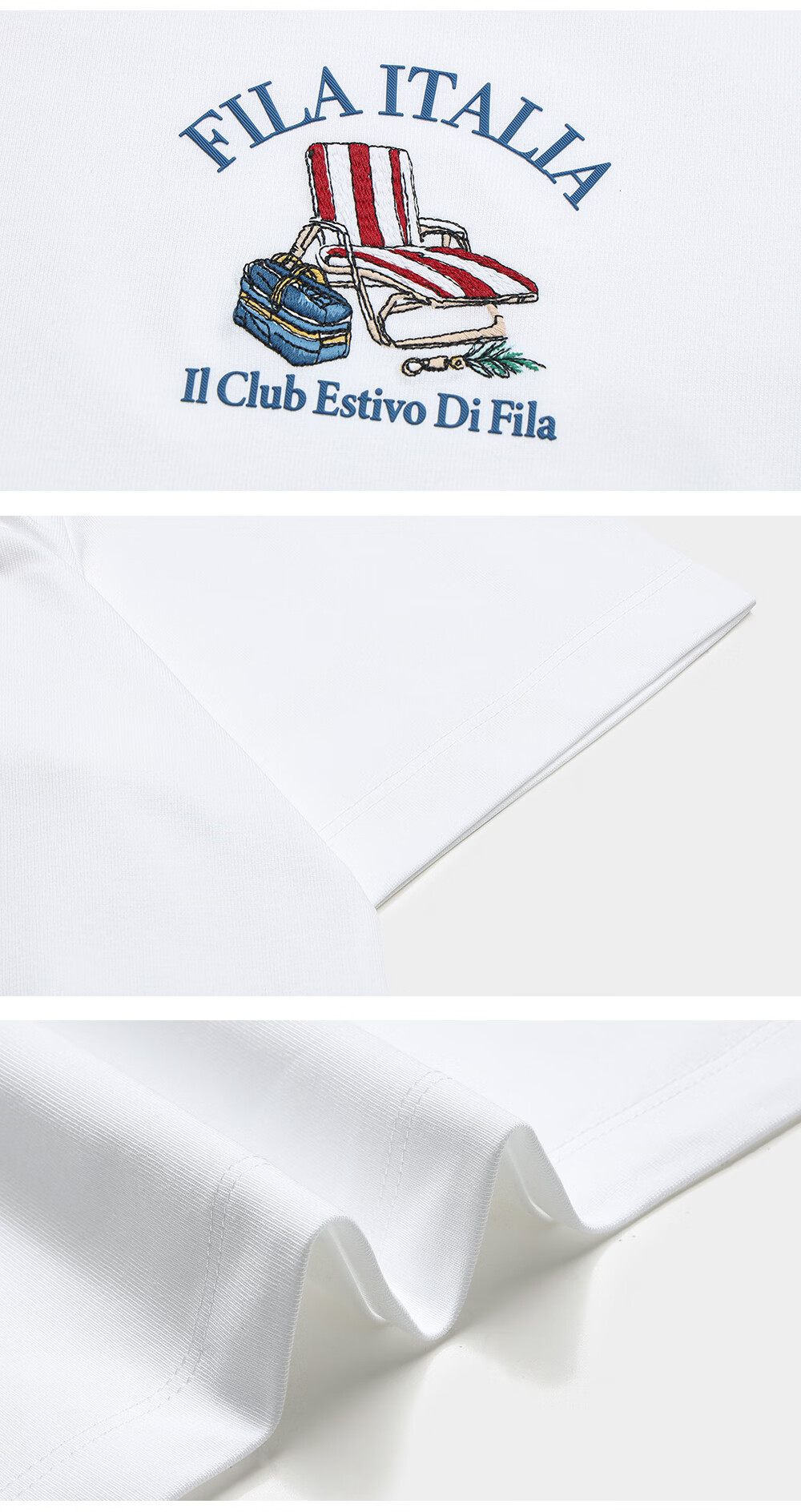 FILA Official Men's Knitted Short Sleeve Shirt 2026 Summer New Casual Cool Comfortable Dry Embroidered T-Shirt 21