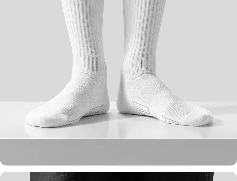 Warrior Sports Socks (6 Pairs) All-Season Running and Badminton Socks Unisex Odor-Resistant Sweat-Absorbing Casual and Basketball Socks 20