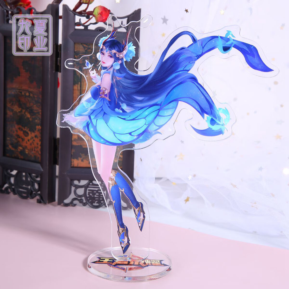 onevan王者荣耀亚克力立牌游戏周边手办貂蝉金色仲夏夜之梦皮肤猫影幻