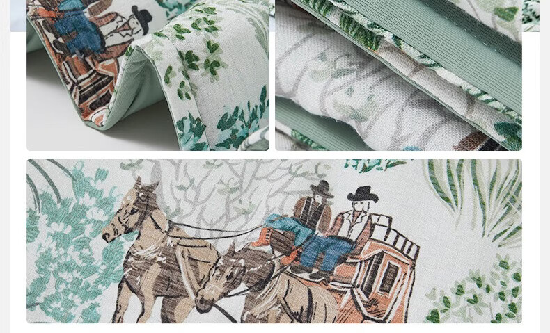 Ibaby × Outlast Space Capsule Temperature-Regulating Deep Sleep Four-Season Children's Blanket Summer Cooling Quilt Air Conditioning Quilt Dense Forest 120×150 19