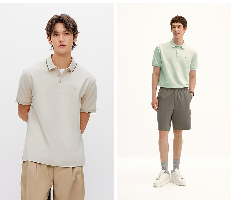 Semir Mall Same Style | Men's Summer 2026 Cooling Breathable Short Sleeve Polo Shirt Commuter Top 101326115102 6