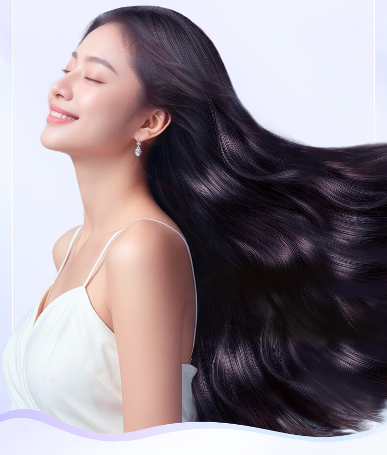 Midea High-Speed Hair Dryer, Water Ion Hair Protection, High-Power Quick-Drying Non-Damaging Hair Dryer, Home Negative Ion Hair Dryer FG608 Silver, Gift for Girlfriend, National Day Holiday Present 10