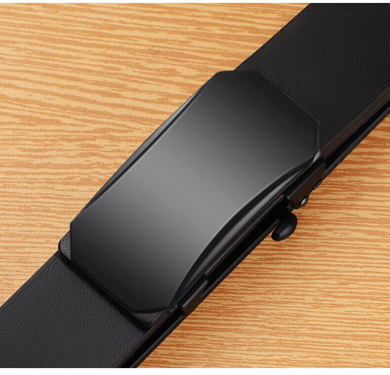 JEEP Men's Genuine Leather Inner-Wear Automatic Buckle Belt 2026 New Casual Waistband Birthday Gift for Husband 11