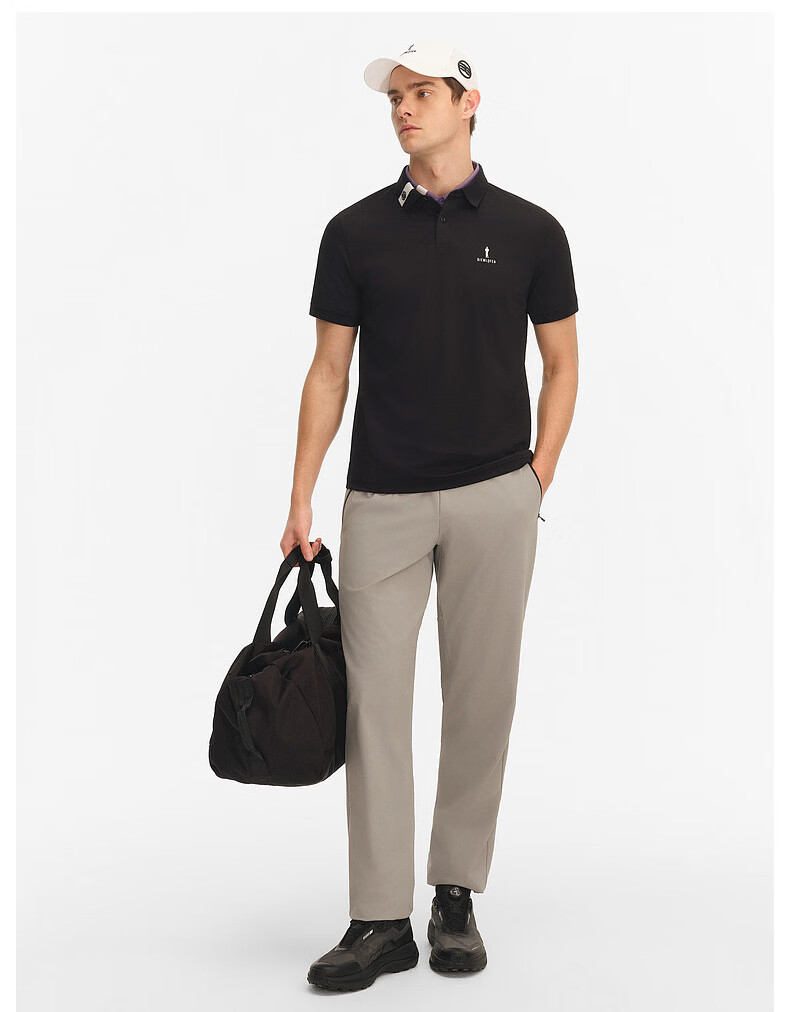 Biyinlefen Golf [Cooling Technology Fabric] 2026 Spring Summer New Men's Sports Casual Stretch Comfortable Skin-friendly Short Sleeve Polo Shirt 14