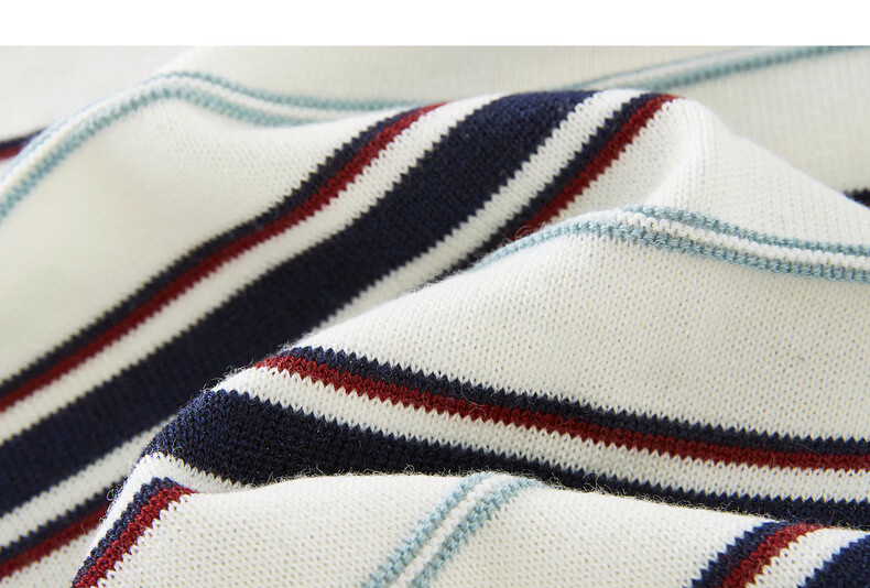 Sllsky College Style Colorblock Striped Patchwork Faux Two-Piece Wool Short Sleeve Knit Top Women 2026 Summer New Arrival 23