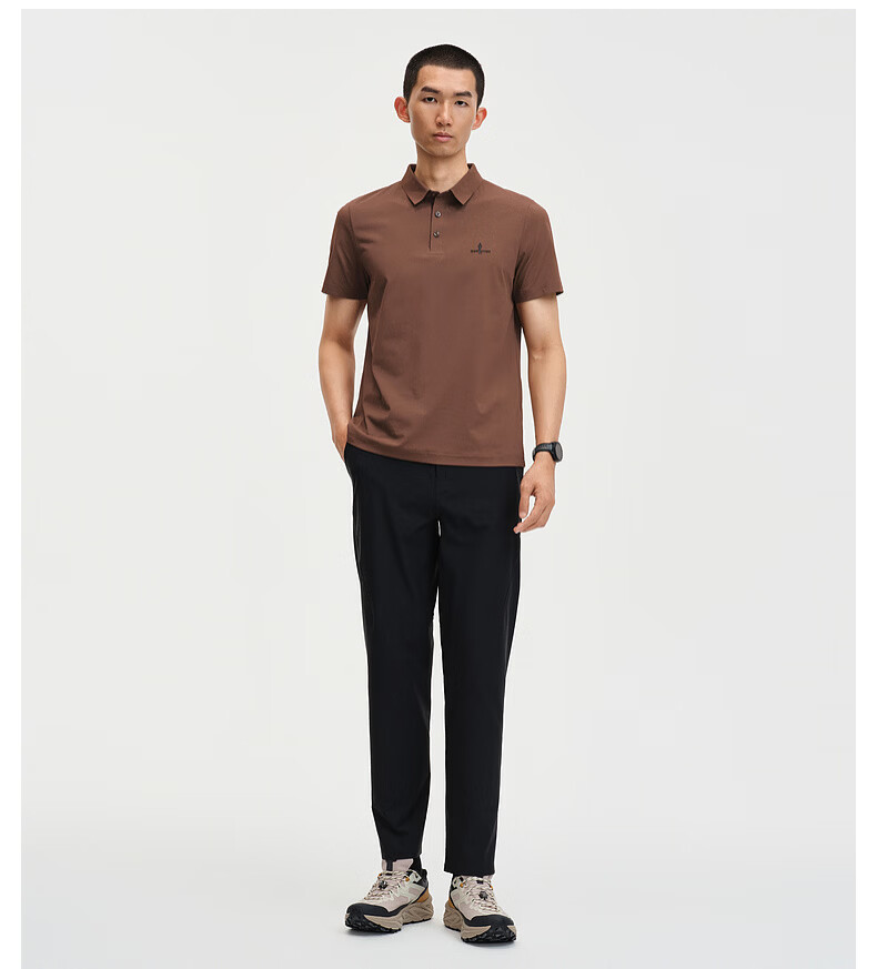 Biyinlefen Extreme Sun Protection T 2026 Spring Summer New Men's Casual Commuter Sweat-Resistant Sun Protection Short Sleeve Polo Shirt 22
