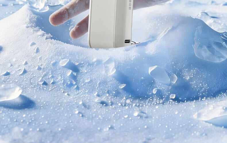 AUX Handheld Portable Mini Fan Long Battery Life Silent USB Small High-Speed Energy-Saving Rechargeable Fan Office 100-Speed Mint Green 2