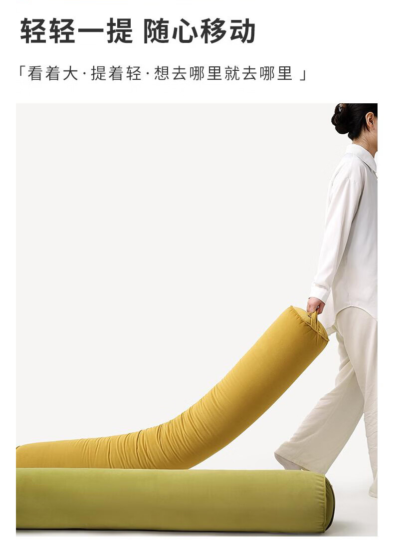 AiLu Long Body Pillow for Girls Sleeping Pregnant Women Side Sleep Leg Hugging Cylindrical Pillow Removable Washable for Boys 16
