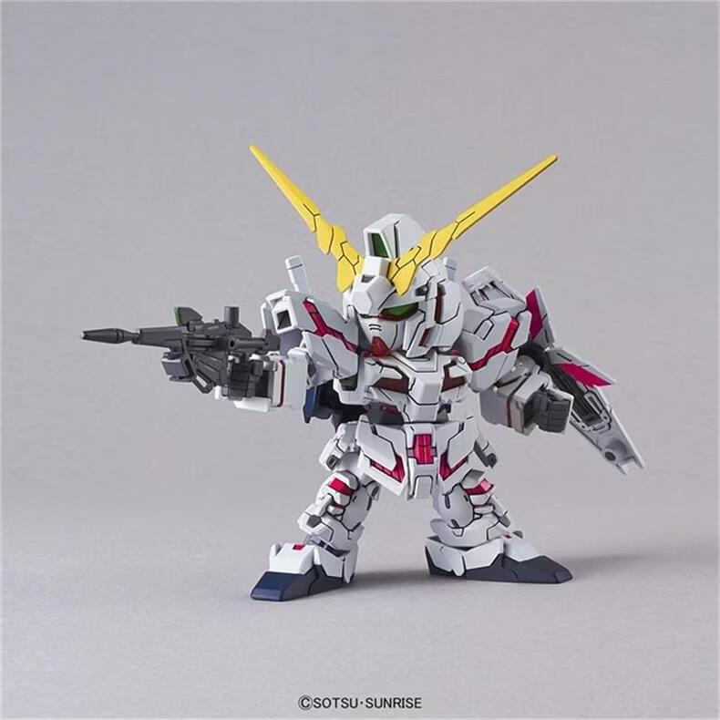 Bandai SD EX BB Warrior Unicorn Gundam (Destroy Mode) Model Kit Toy Children's Day Gift 3