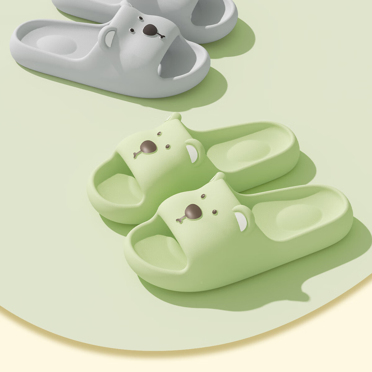 Grace Cute Summer Indoor Home Bathroom Non-Slip EVA Odor-Resistant Couple Slippers for Women and Men 22