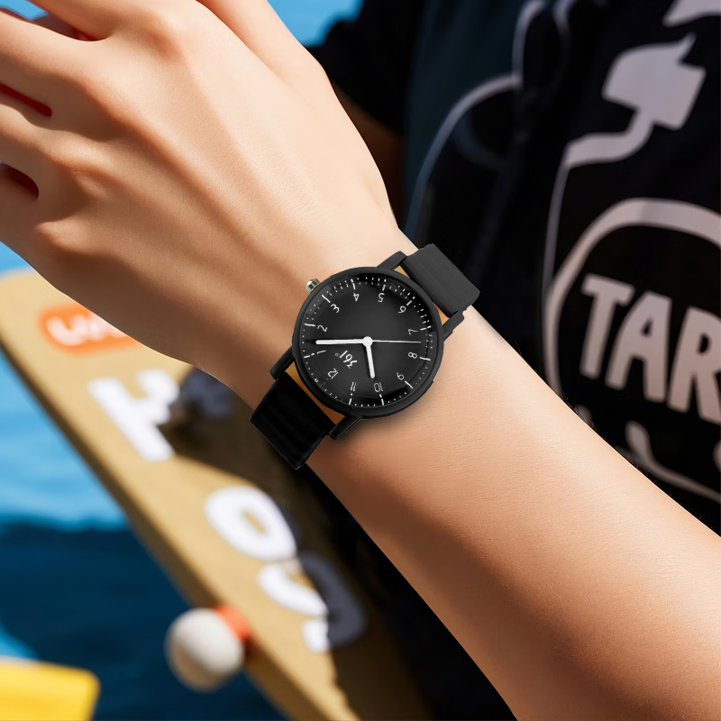 361° Trendy Minimalist Student Watch for Middle and High School Girls Exam Use Silent Time-Only Watch Allowed in Exam Rooms 5