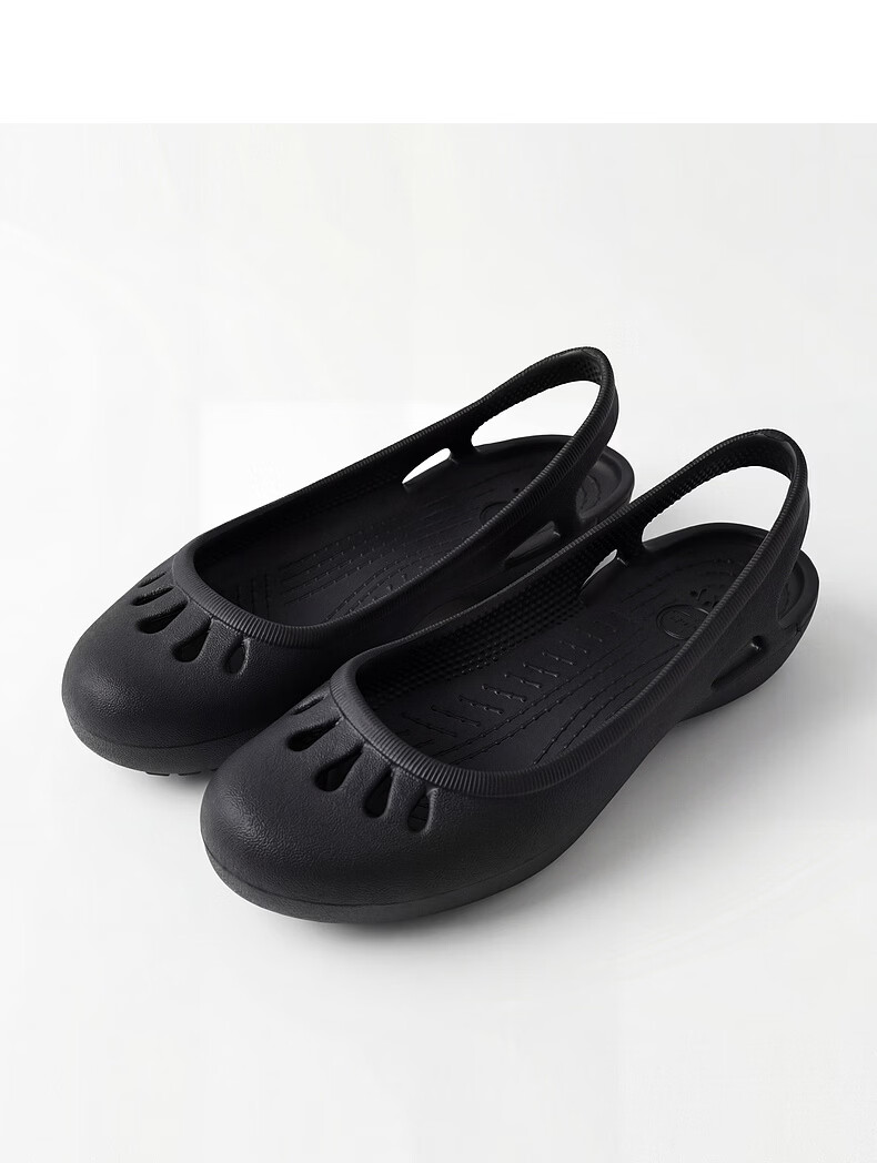 YUZHAOLIN Nurse Shoes Flat Hole Sandals Open Toe Beach Garden Outdoor Slippers YH101 18