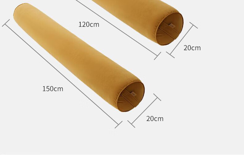 AiLu Long Body Pillow for Girls Sleeping Pregnant Women Side Sleep Leg Hugging Cylindrical Pillow Removable Washable for Boys 20
