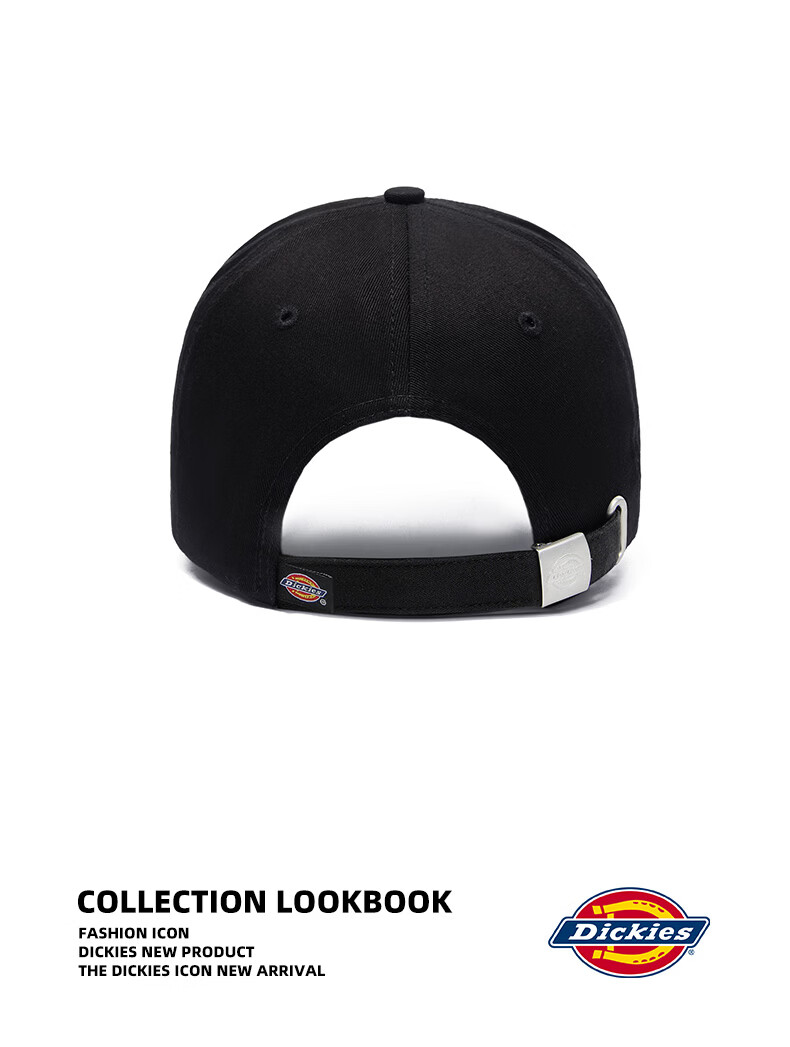 Dickies Deep Crown Hard Top Baseball Cap Small Face Unisex Sun Protection Outdoor Beige Duckbill Hat 13