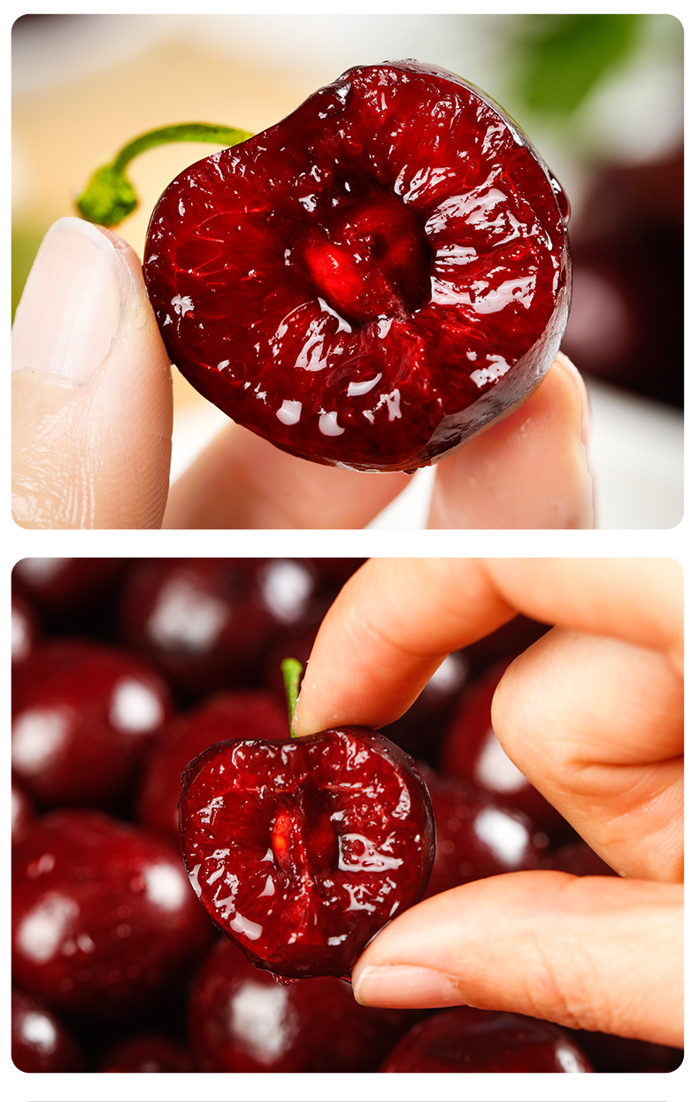 探长道鲜【顺丰空运】北美进口车厘子 1-10斤装黑珍珠大樱桃美国