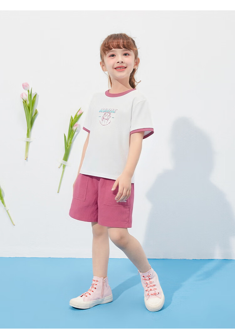 Disney Kids Boys and Girls Short Sleeve Set 2026 Summer New Children's Pure Cotton Casual Set Black and White Polka Dots Size 120 19