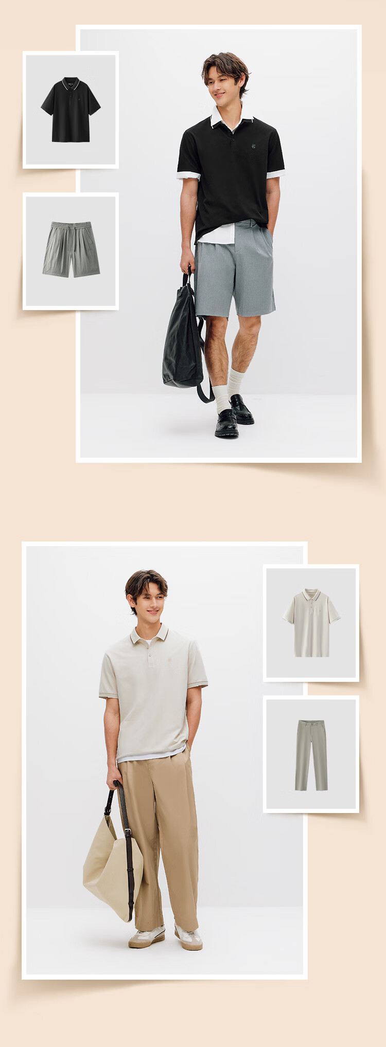 Semir Mall Same Style | Men's Summer 2026 Cooling Breathable Short Sleeve Polo Shirt Commuter Top 101326115102 5