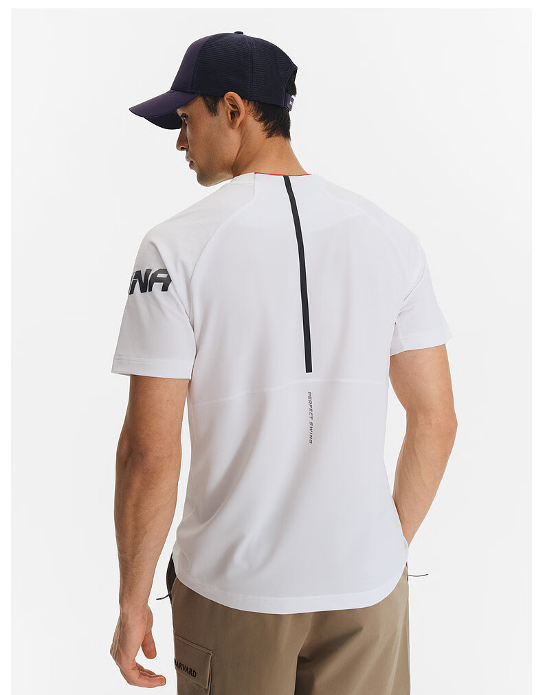 Biyinlefen Golf [UV Protection Quick-Dry] 2026 Spring New Men's Sports Casual Stretch Comfortable Breathable Skin-Friendly Crew Neck Short Sleeve T-Shirt 9