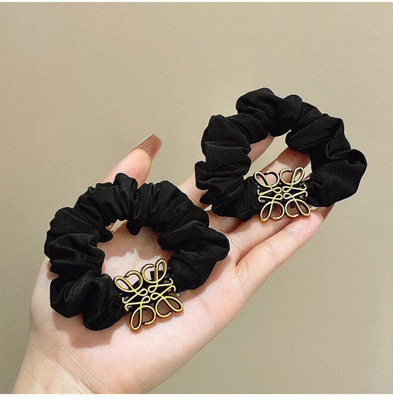 Yidai'er High Elasticity Simple Hair Tie Scrunchie for Women 2026 New French Style Premium Hair Accessory 18
