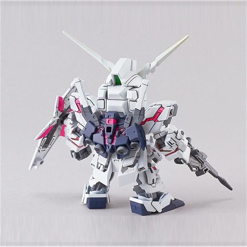 Bandai SD EX BB Warrior Unicorn Gundam (Destroy Mode) Model Kit Toy Children's Day Gift 4
