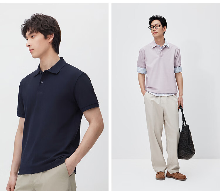 Semir Men's Polo Shirt Moisture-Wicking Quick-Dry Cooling T-Shirt Commuter Short Sleeve Summer 109326115101 12