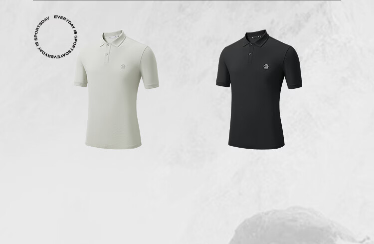 HLA Hailan Home Men's Short Sleeve Polo 26 Summer Sports Cooling Moisture-Wicking Shirt 3