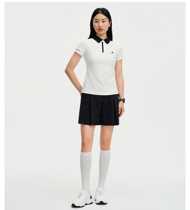 Biyinlefen [Sun Protection Quick-Dry Fabric] 2026 Spring Summer New Women's Casual Commuter Outdoor Cooling Short Sleeve Polo Shirt 11