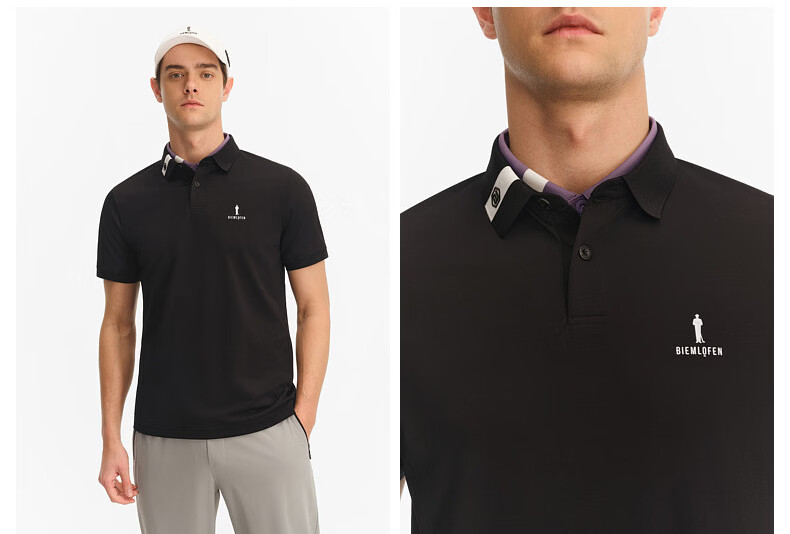 Biyinlefen Golf [Cooling Technology Fabric] 2026 Spring Summer New Men's Sports Casual Stretch Comfortable Skin-friendly Short Sleeve Polo Shirt 16