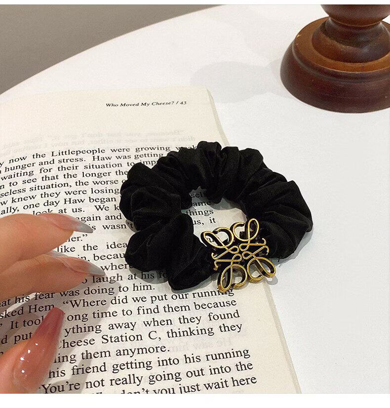 Yidai'er High Elasticity Simple Hair Tie Scrunchie for Women 2026 New French Style Premium Hair Accessory 12