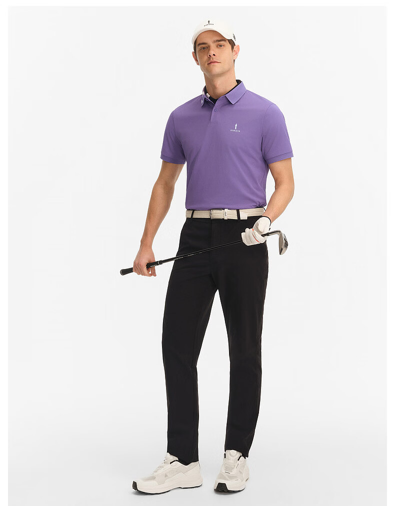 Biyinlefen Golf [Cooling Technology Fabric] 2026 Spring Summer New Men's Sports Casual Stretch Comfortable Skin-friendly Short Sleeve Polo Shirt 8