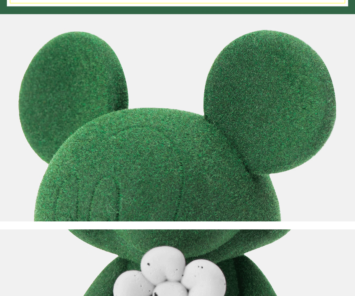 Disney SUNDAYHOME Mickey Minnie Cake Light-Up Figurine Desktop Decoration Birthday Couple Gift 6