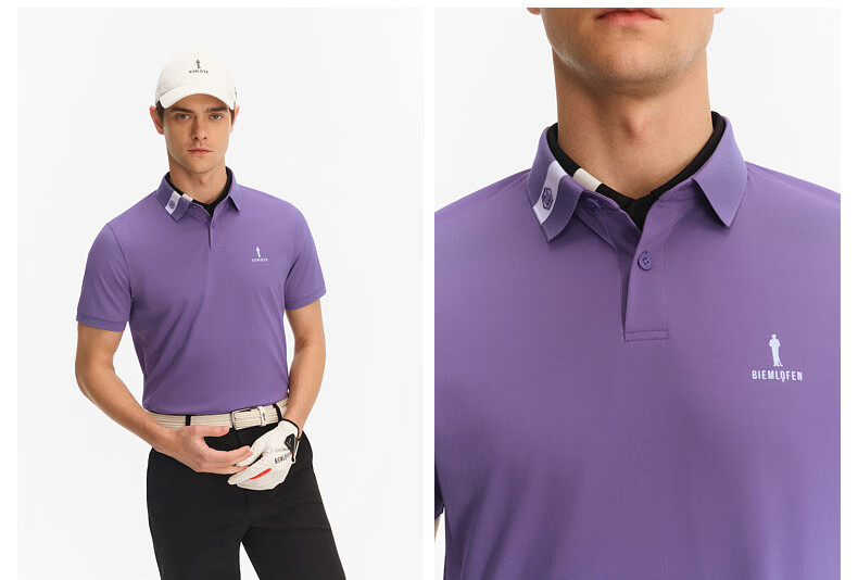 Biyinlefen Golf [Cooling Technology Fabric] 2026 Spring Summer New Men's Sports Casual Stretch Comfortable Skin-friendly Short Sleeve Polo Shirt 10