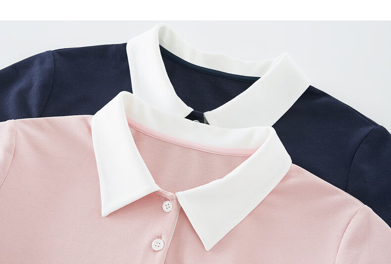 Sllsky Women's Polo T-Shirt Short Sleeve Summer 2026 New Slim Fit Colorblock Collar Shoulder Top 25