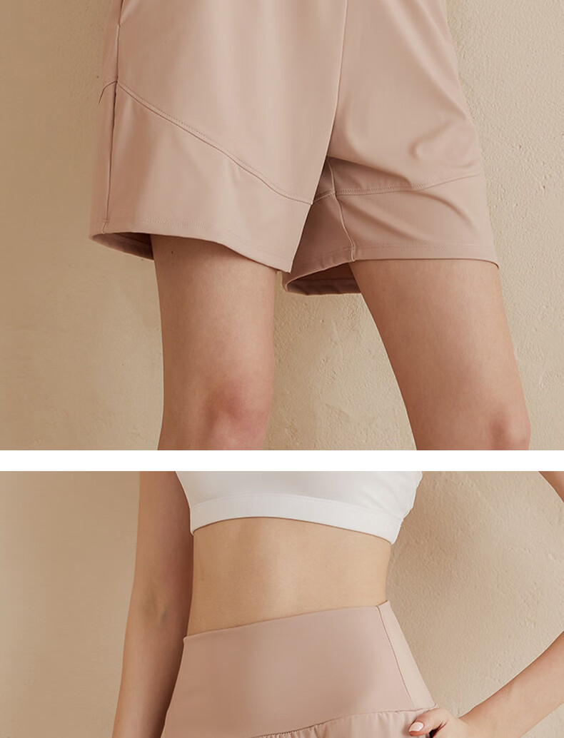 Women's High-Waist Slimming Loose Fit Five-Point Sports Shorts for Pilates Running Fitness Yoga Quick-Dry Summer Training Wear 12