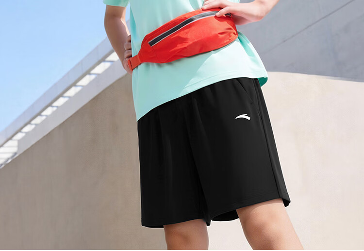 Anta Kids Boys 2026 Summer Breathable Skin-Friendly Short Sleeve and Shorts Sports Set A72625711 7