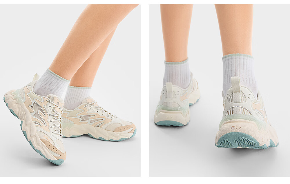 FILA Fern 3rd Generation Women's Breathable Dad Sneakers 2026 Summer New Casual Sports Shoes 31
