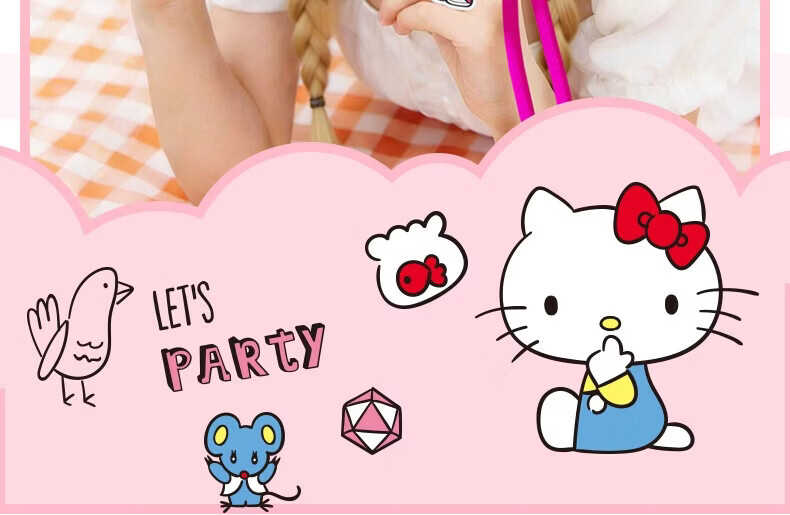 MAQUCC Kids Camera for Photography 6-10 Years Birthday Gift Student Girls 7-14 Years Hello Kitty Toy Practical Party Favor 8-12 21