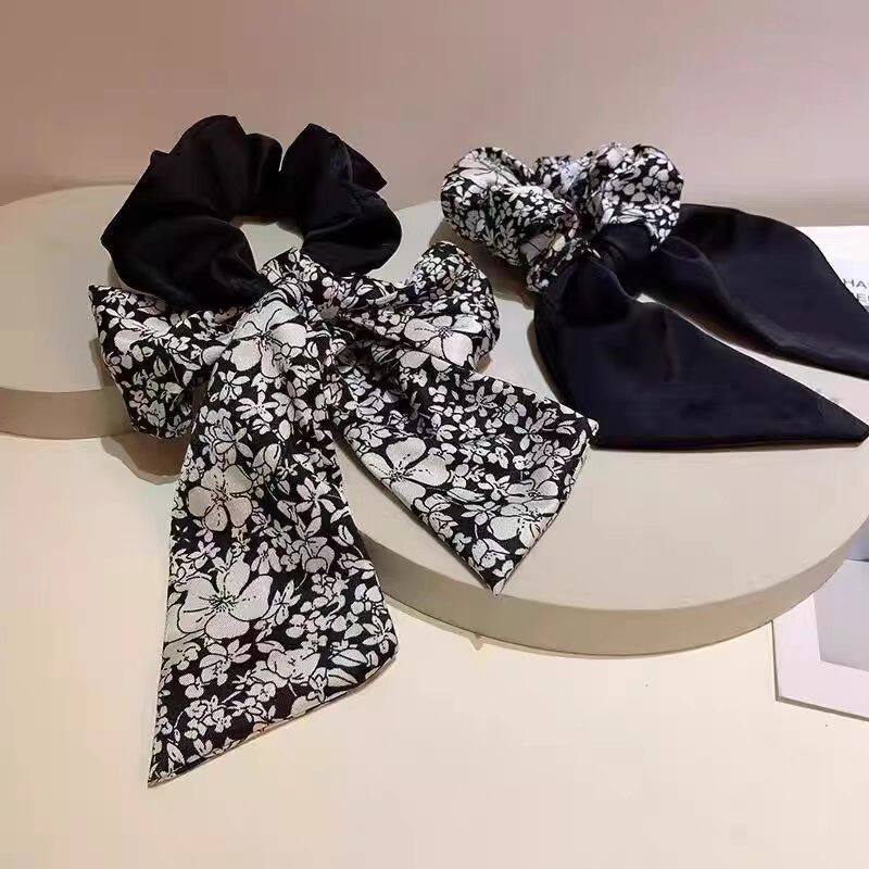 Idair Ribbon Hair Tie Simple Elegant Bow Hairband Girls Ponytail Holder Birthday Gift 3